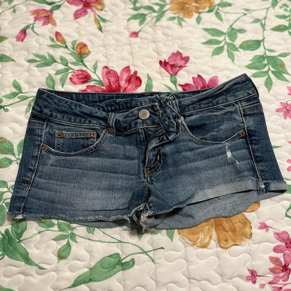 American Eagle Denim Blue Shorts
